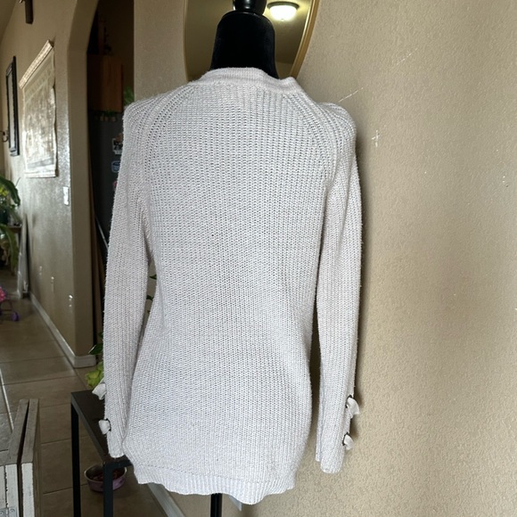 Cream sweater by Sadie & Love size small - Picture 6 of 10
